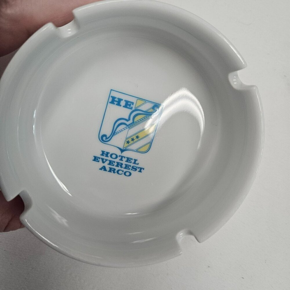 Vintage Thomas Germany Hotel Everest Arco Porcelain Ashtray‎